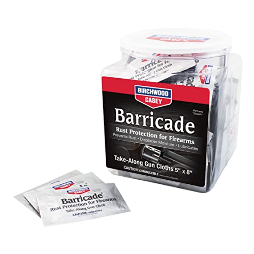 Birchwood Casey Barricade Rust Protection Take Alongs 100 Pk , Black #TOP14