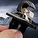 2PCS Audi Inner Sun Visor Clips, Upgraded Car Interior Sunscreen Holder Hook - Compatible with Audi Q5 Q3 A1 A3 A4 A5 S3 S4 S5 TT, OEM: 8U0857562A (Black)