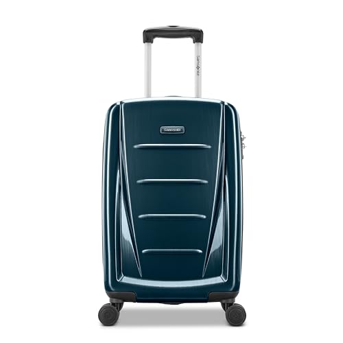 Image of Samsonite Winfield 2 Hardside Expandable Luggage with Spinner Wheels, Teal, Carry-On 20-Inch