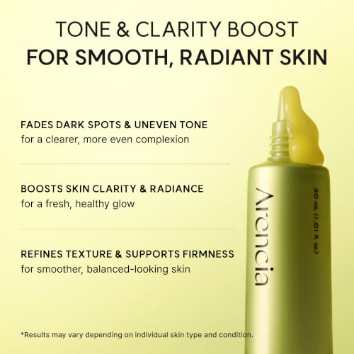 Miniatura 4 de Arencia Vitamina C Booster Shot Serum con glutatión, niacinamida y vitamina E para piel radiante, 29,9 ml