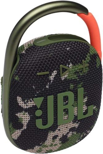JBL Clip 4 - Speaker - for Portable use - Wireless - Bluetooth - 5 Watt - Squad, JBLCLIP4Squad-5Watt