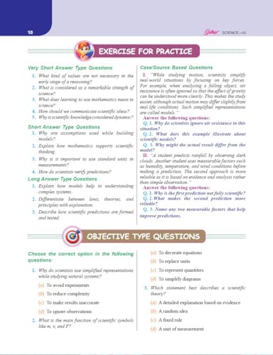 Image of Golden Science Study Material Based on New NCERT Textbook Exploration for Class-9 | For 2027 CBSE Exams | Mind Map | Summary | Topicwise Questions with Answers | Sample Papers | Objective Type Q Bank