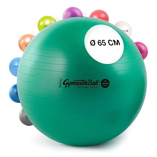 PEZZI Gymnastikball Maxafe grün 65 cm Pezziball Physiotherapie Sitzball Ball NEU