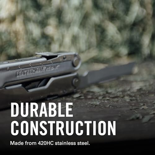 Image of LEATHERMAN, Rebar Multitool with Premium Replaceable Wire Cutters and Saw, Stainless Steel