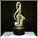 lampe deco musique 😍【 DECOUVREZ PRÈS DE 1000 MODELES DE LAMPES 3D EXCLUSIFS 】: Parcourez notre boutique et découvrez nos Lampes illusion 3D et 2D ! Les lampes 3D avec leur effet visuel impressionnant sont idéales comme lampe de chevet pour une chambre d’enfant, comme veilleuse pour bébé ou en déco d’ambiance. La luminosité et la couleur sont réglables. La lampe de chevet s'intègrera parfaitement dans votre intérieur.
