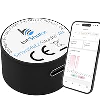 bitShake SmartMeterReader - AIR | WiFi | TASMOTA vorinstalliert | WLAN | MQTT | IR Lesekopf