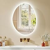 HOMCOM Armoire murale salle de bain avec miroir et...