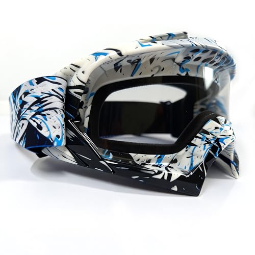 Image of Dirt Bike Goggles Motorcycle ATV Glass Riding Four Wheeler Offroad Mx Racing Helmet Goggles
