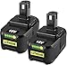 2 Stück 8000mAh Li-ion ErsatzAkku für P108 Ryobi 18V Akku RB18L50 RB18L40 RB18L25 BPL-1815 BPL-1820G BPL18151 BPL1820 P104 P105 P107 mit LED-Anzeige MI 4 günstig Kaufen-2 Stück 8000mAh Li-ion ErsatzAkku für P108 Ryobi 18V Akku RB18L50 RB18L40 RB18L25 BPL-1815 BPL-1820G BPL18151 BPL1820 P104 P105 P107 mit LED-Anzeige