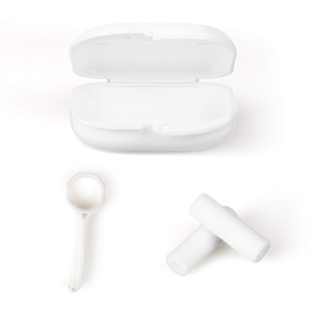 Aligner Remover tool [Invisible Removable Braces]+Retainer Case With Vent Holes [Retainer Cleaner Case] + Chewies Aligner Tray Seaters [Tasteless]Accessories For Disassembly Of Oral Care