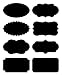 Native Spring Chalkboard Labels, Premium Waterproof Peel and Stick for Jars, Pantries, Craft Rooms Black