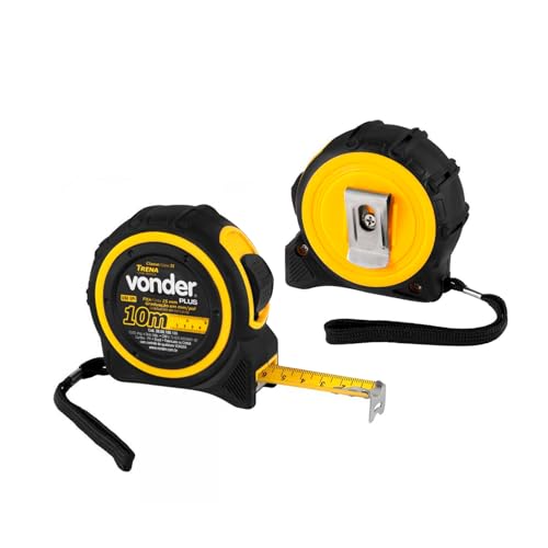 Trena De Aço 10 Metros Com Trava Profissional Curta