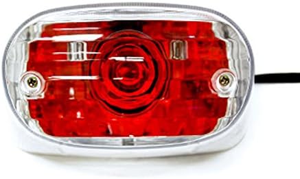 Krator TL037 License Plate Holder (Custom Tail Brake ATV Scooter Quad Motorcycle Bulb Lens 50CC 70CC 90CC 110CC)