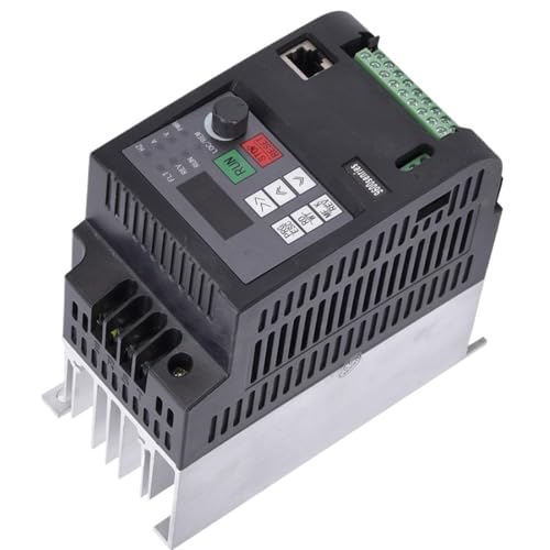 Solar Variable Frequency Drive AC 220V and 380V 1.5kW Adjustable Speed Controller Inverter 3 Phrase VFD Water Pump Motor Drive(Solar 1.5kw 2HP,1P or 3P 220V)