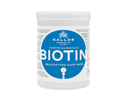 Mascarilla capilar embellecedora con biotina Kjmn 1000 ml