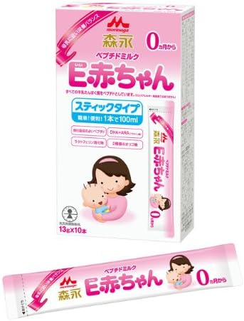 MORINAGA Peptide Milk Handy Pack E AKACHANN 13g-10sticks