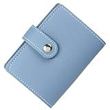 [VOLAN] スキミング 磁気 防止 カード ケース RFID ブロック 26枚 収納 クレジット カード入れ ホルダー メンズ レディース CARD CASE (スカイブルー)