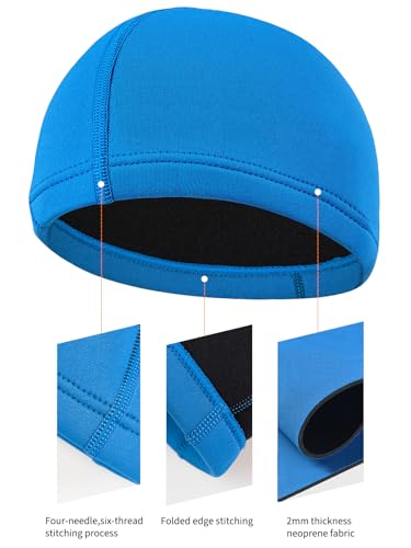 Image of Wetsuit Neoprene Diving Hood 2mm Men Women Thermal Swim Scuba Cap
