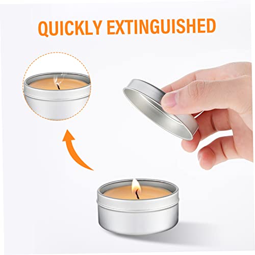 Set para hacer velas con moldes y mechas de aluminio miniatura 5
