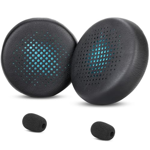 Ear Pads Ear Cushions Compatible with JLab Go Work/Go Work Gen 2 Headsets Headset Replacement Earpads Covers Spare Parts