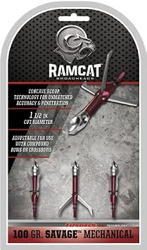 RamcatMechanical 100gr Broad Heads