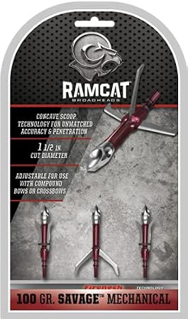 RamcatMechanical 100gr Broad Heads