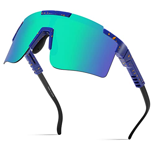 Malidak Cycling Sunglasses Men, Uv 400 Protection Sports Sunglasses, Polarized Outdoor Sports Glasses For Driving #TOP28