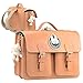 Produktbild Ruitertassen Schulranzen Leder Lederranzen 38cm 2 Fächer Schultasche mit Rückengurten Natur braun