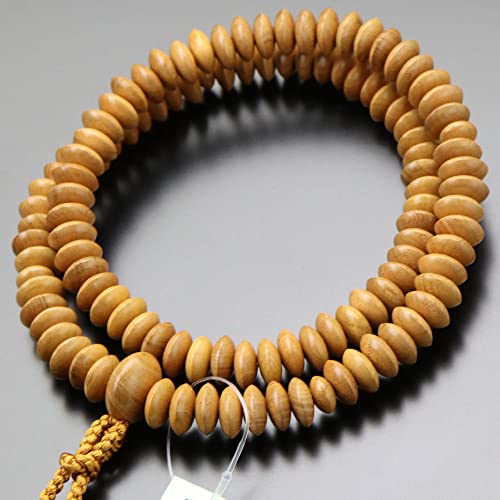 ≪特別価格≫念珠ドットコム 天台宗 数珠 女性用 8寸 正梅 梵天房【本式数珠 京念珠 京都 108玉 八寸 二連 二輪 木製 葬儀 葬式 法事 法要 マイ数珠 102770006】【数珠袋プレゼント!】
