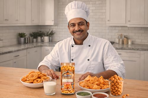 Image of Rani Roasted Makhana (Fox Nut /Popped Lotus Seed) Tandoori Flavor 2.6oz (75g) Ready to eat, Hand Picked Foxnuts ~ High in Protein | Vegan | Gluten Friendly | NON-GMO | Kosher | Indian Origin