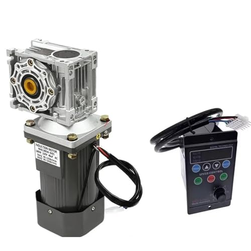 Moteur engrenage vis sans fin pour automatiser un tournebroche de barbecue 220V