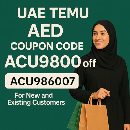 UAE Temu CoupoN CODE AED400 off (ACU986007)For New and Existing Customers cover art