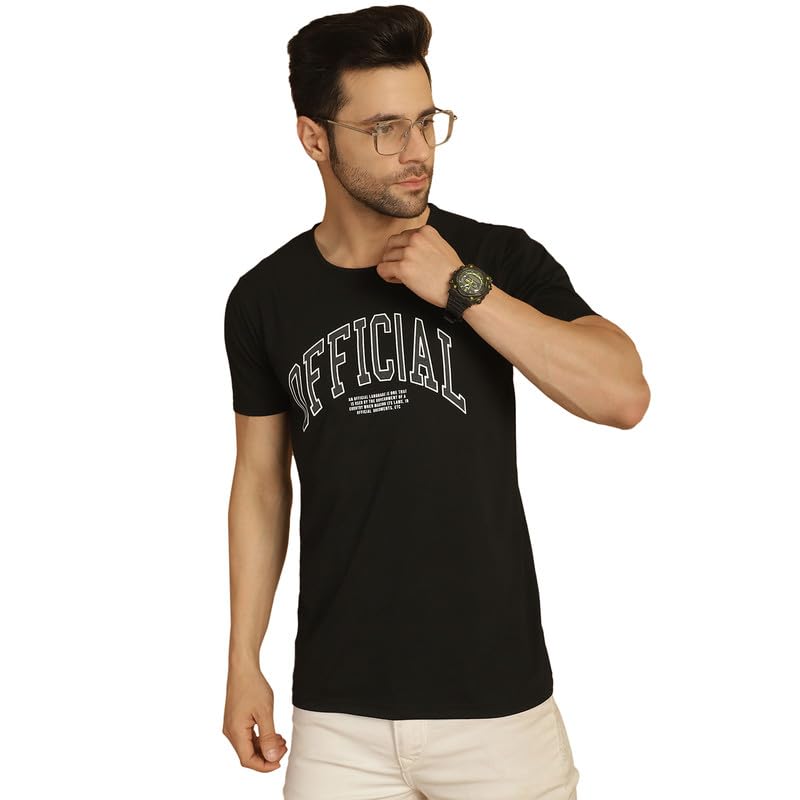 Image of Mack Jonney Regular Fit Mens Tshirts(Pack of 1-MACK632078)
