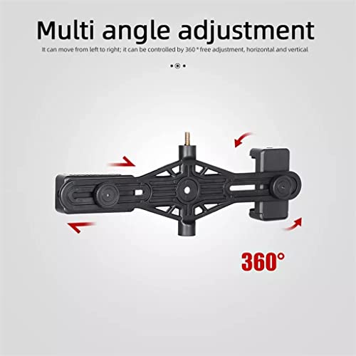 JINWEN Luz de anel de LED para mesa Luz ao vivo Lâmpada de preenchimento USB regulável com suporte p