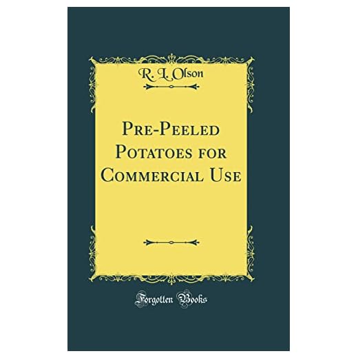 Pre-Peeled Potatoes for Commercial Use