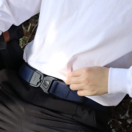 JUKMO Tactical Quick Release Belt: 1.5 Nylon Webbing with Heavy-Duty Buckle