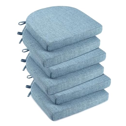 Comfortable Dining Chair Cushions with Ties