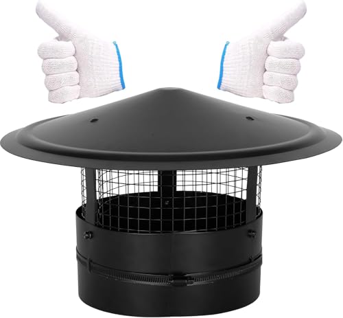9 inch round stainless steel chimney cap