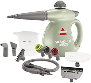 BISSELL SteamShot Deluxe Hard Surface Steam Cleaner with Natural Sanitization, Multi-Surface Tools Included to Remove Dirt, Grime, Grease, and More, 39N7A