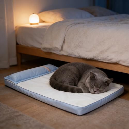 Tapis rafraîchissant pour chien contre la chaleur du matelas isolant