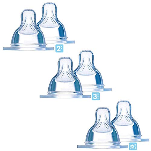 mam tetinas, juedo de 6, Talla 2 (4 meses+), Talla 3 (6 meses +), Talla 4 (4 meses +antigoteo)