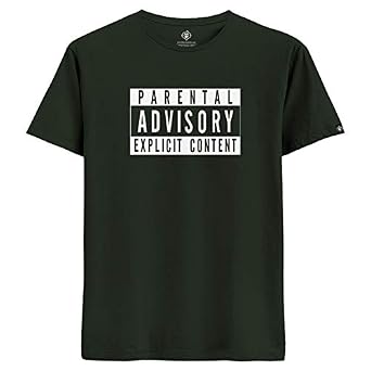 Amazon.com: non essential worker funny humor parental advisory gift t Buy The Rowdster Men's Round Neck Cotton Parental Advisory Explicit