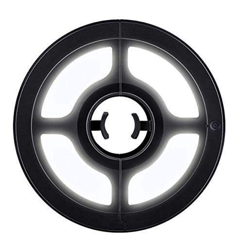 OYOCO Rechargeable Umbrella Light Cordless-AA Battery Operated,Umbrella Pole Light for Patio Umbrellas,Camping Tents or Outdoor Use (Bright White, M-1.88inch)