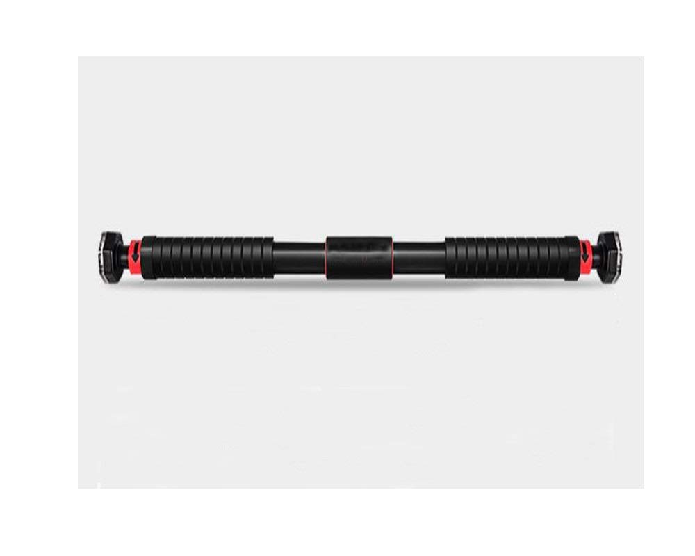 Gaoxingbianlidian Sports Door Horizontal Bar, Door Horizontal Bar Home Indoor Pull-up Wall Free Punching Family Multi-function Fitness Boom Equipment, Door Single Pole, Classic Black ，Mul