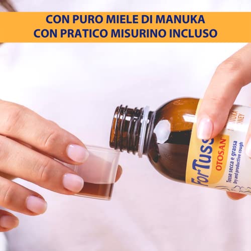 Hustensaft Otosan ForTuss mit Manuka Honig für Erwachsene und Kinder