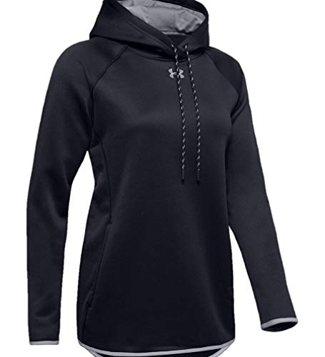 Under Armour Women's UA Double Threat Armour Fleece Hoodie XLT Black