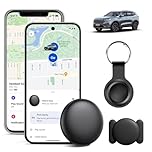 GPS Tracker for Vehicles Work with Built-in APP (Compatible with iOS and Android),Mini Car Air Tracker Tag With Magnet Global Coverage,Hidden Car Locator Device,No Monthly Fee or Subscription