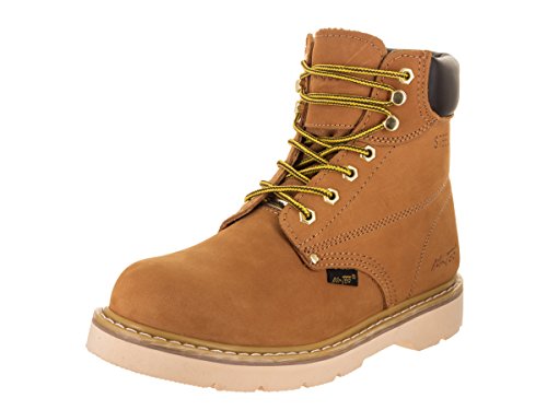 Men's Steel Toe Work Boot Tan - 1982