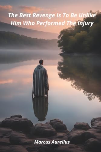 The Best Revenge Is To Be Unlike Him Who Performed The Injury: Notebook to Write In for Men | Lined...