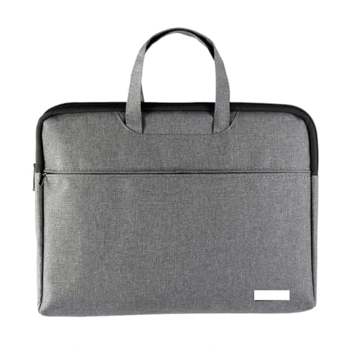Bolso para ordenador de negocios en lona ligera con capacidad para archivos A4